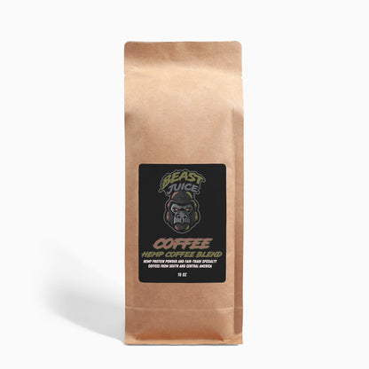 Organic Ground Hemp Coffee Blend - Medium Roast 16oz