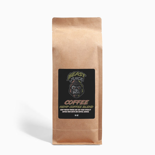 Organic Ground Hemp Coffee Blend - Medium Roast 16oz