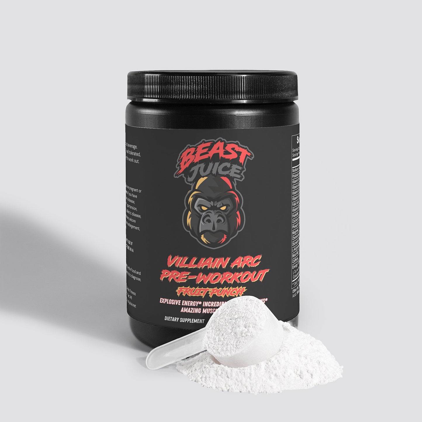 Villain Arc Pre-Workout Powder - Fruit Punch