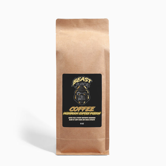 Ground Mushroom Coffee Fusion - Lion’s Mane & Chaga 16oz