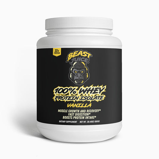 100% Whey Protein Isolate - Vanilla