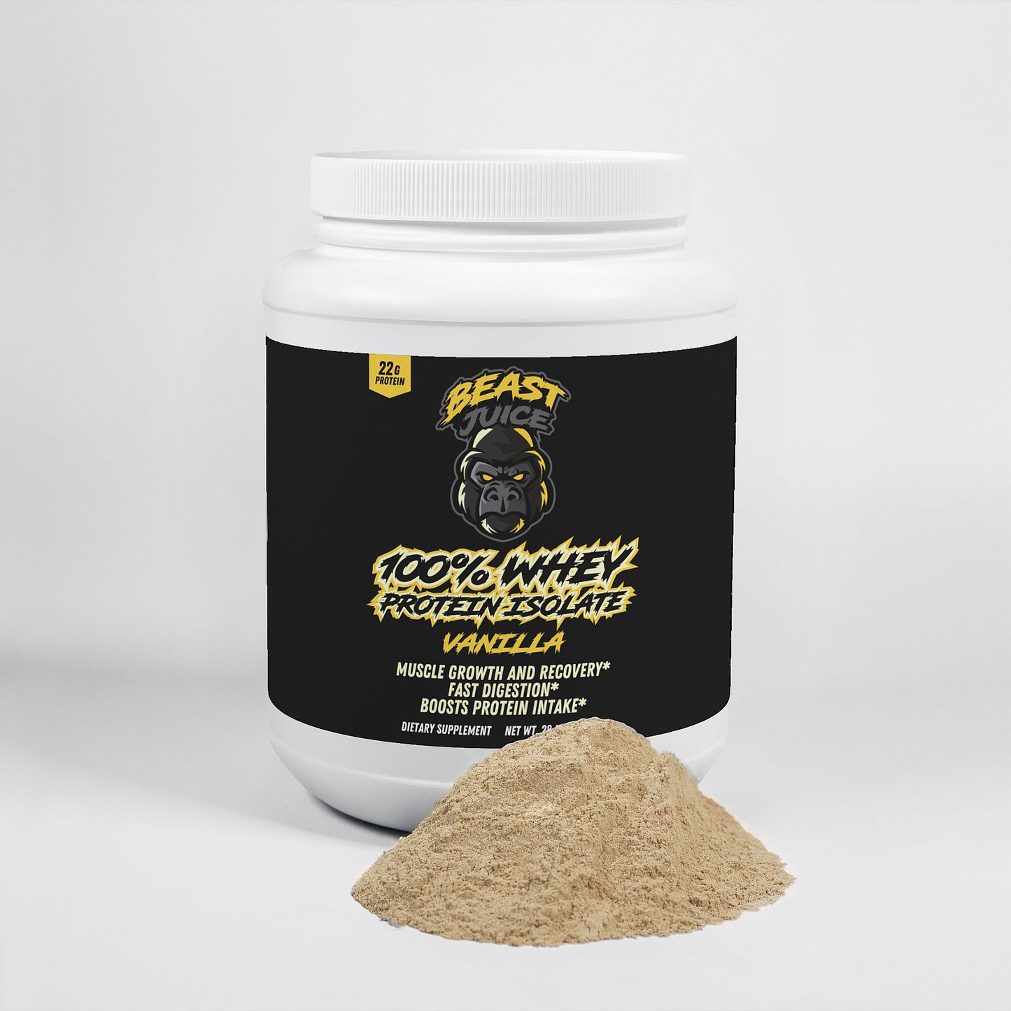 100% Whey Protein Isolate - Vanilla