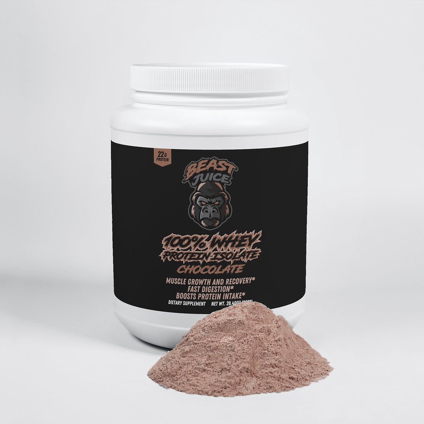 100% Whey Protein Isolate - Chocolate