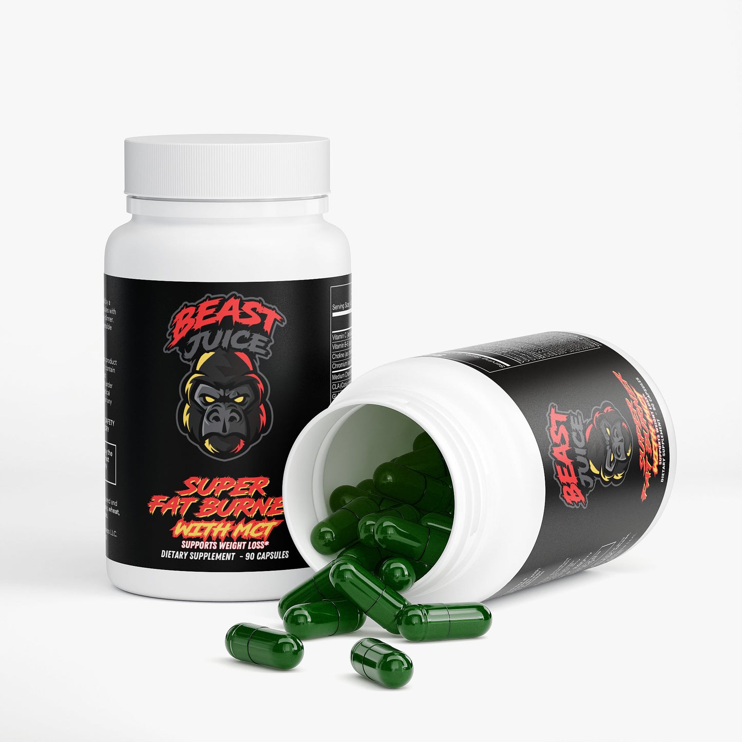 Super Fat Burner Capsules with MCT