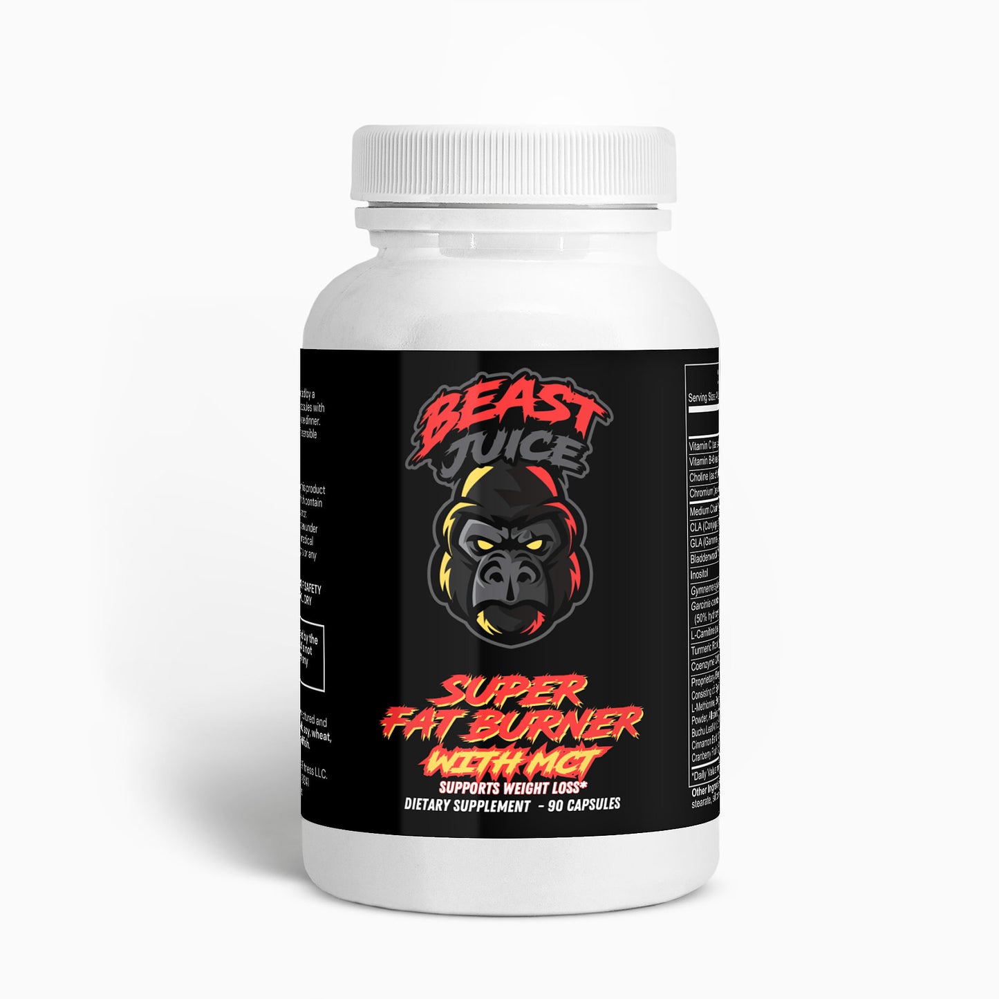 Super Fat Burner Capsules with MCT