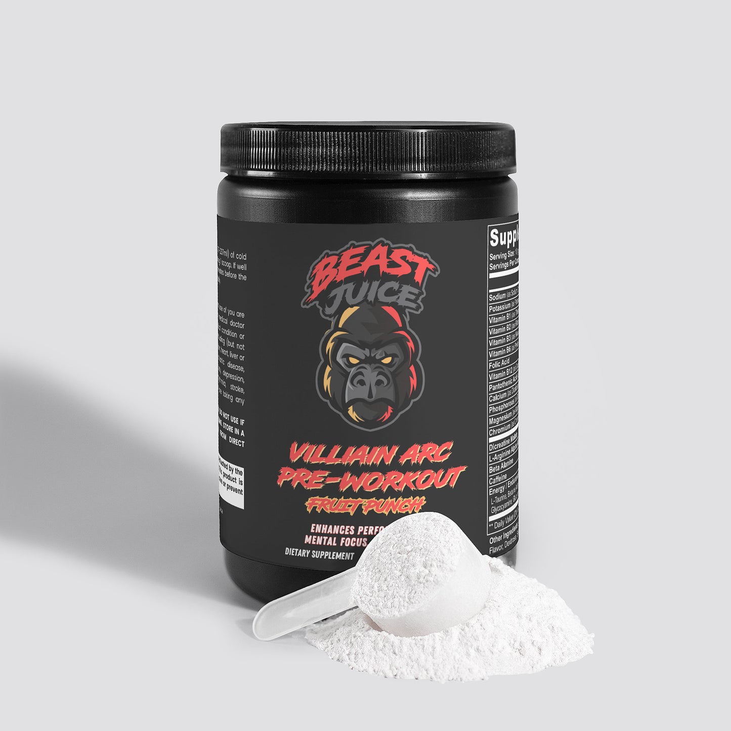 Villain Arc Pre-Workout Powder - Fruit Punch