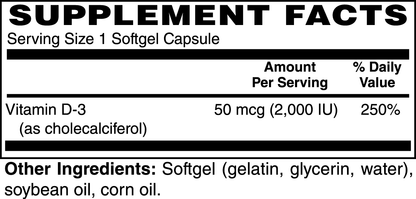 Vitamin D3 Capsules