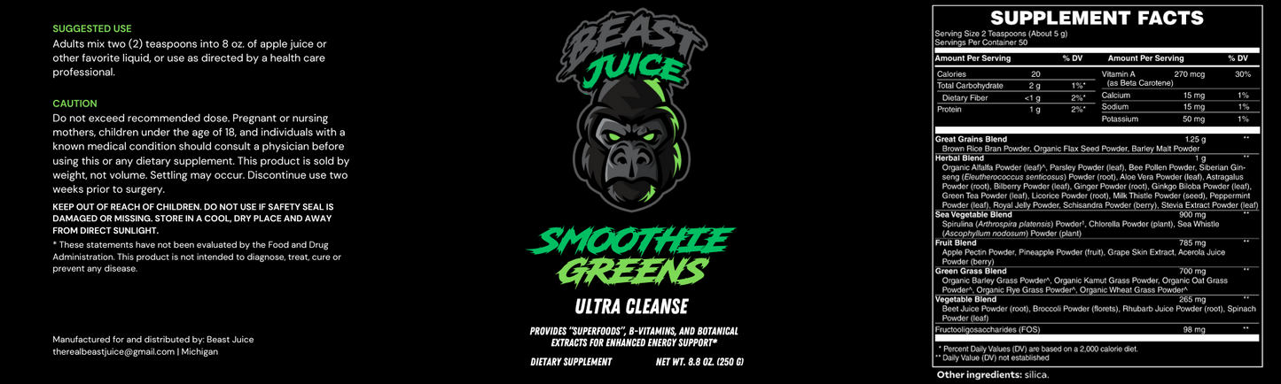 Mean Greens Ultra Cleanse