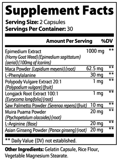 Horny Goat Weed Blend Capsules