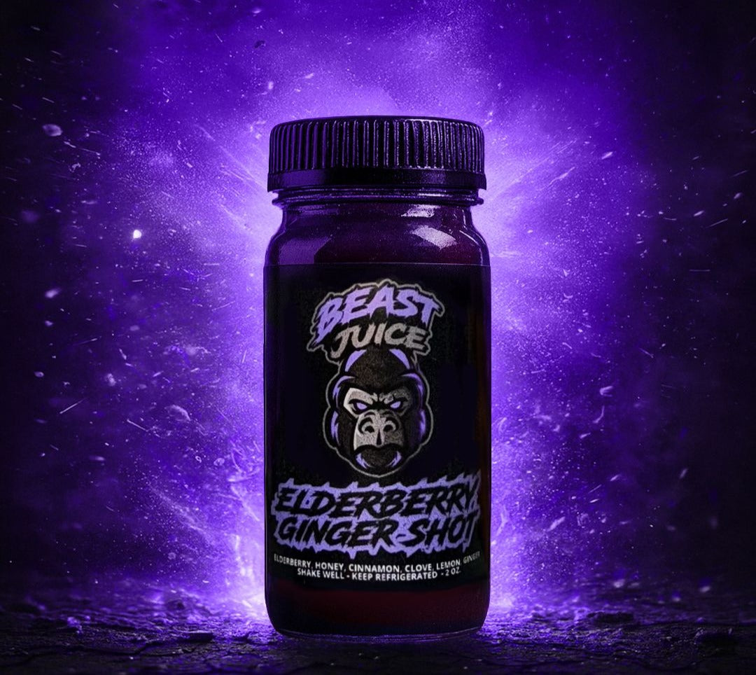 Elderberry Ginger Shot